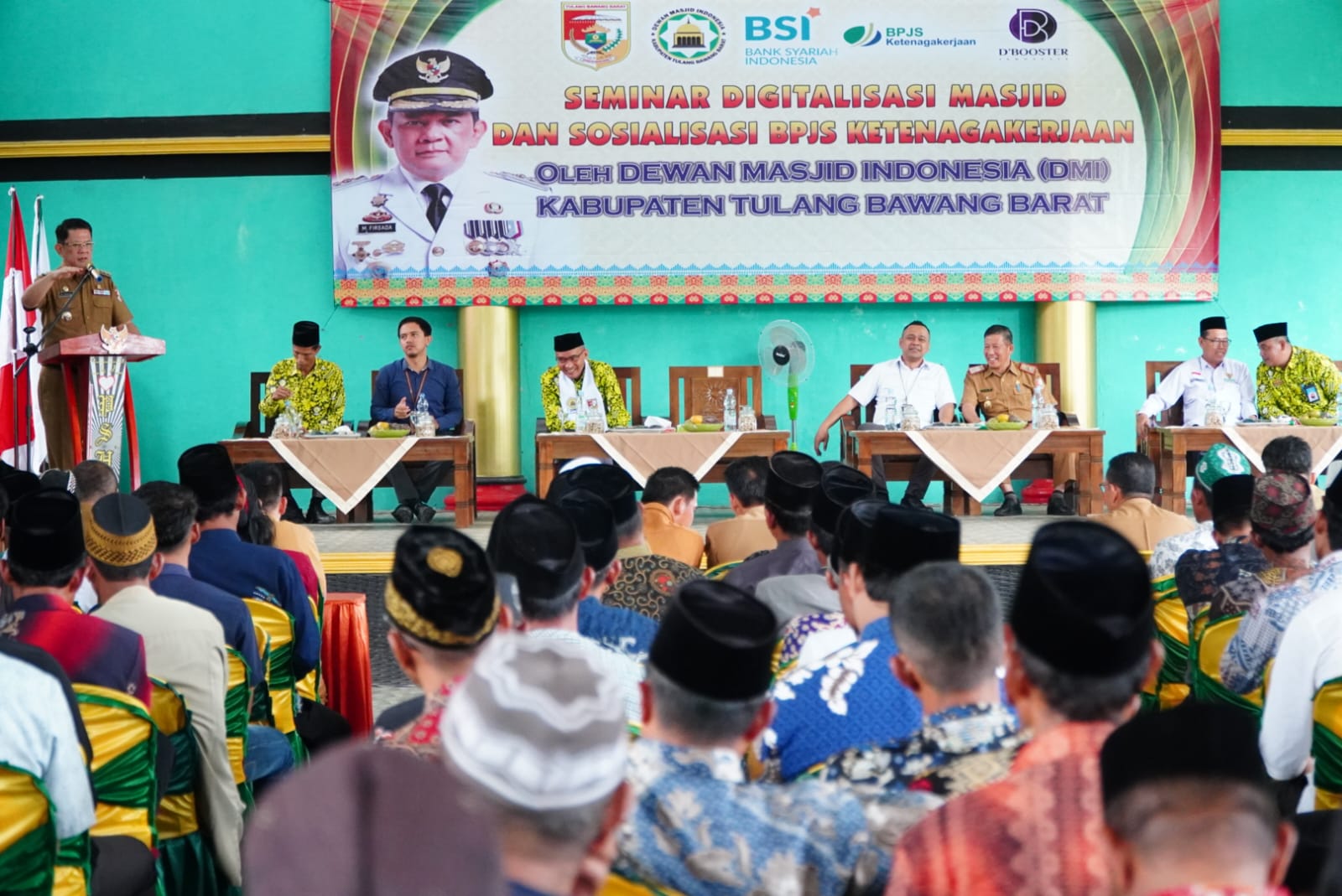 Dukung Digitalisasi Masjid, Begini Kata Pj. Bupati Tulang Bawang Barat Firsada