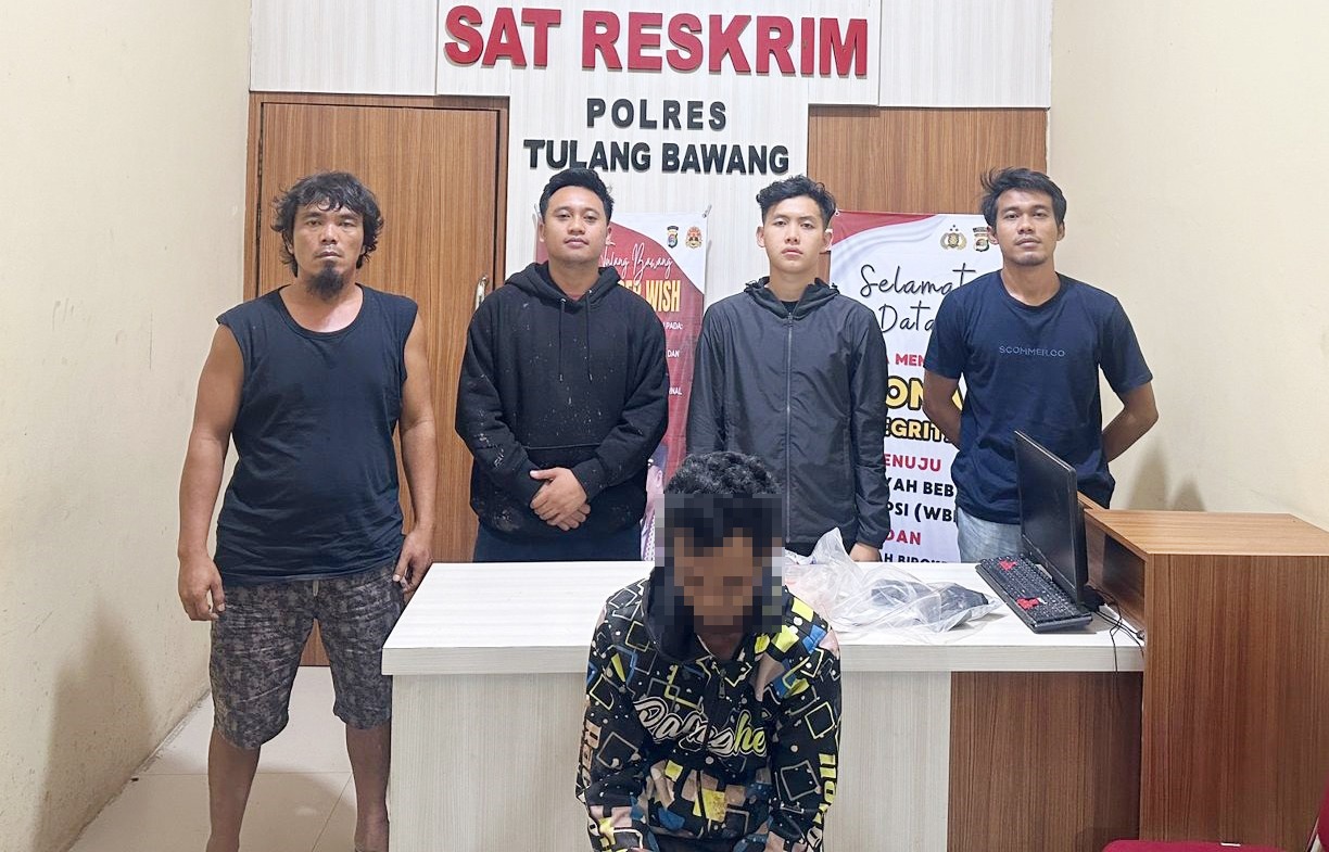 Teman Makan Teman di Tulang Bawang, Demi Motor Bambang Bacok Solihin