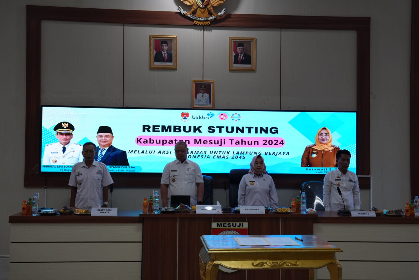 Percepat Penurunan, Pemkab Mesuji Gelar Rembuk Stunting, Ini yang Dibahas