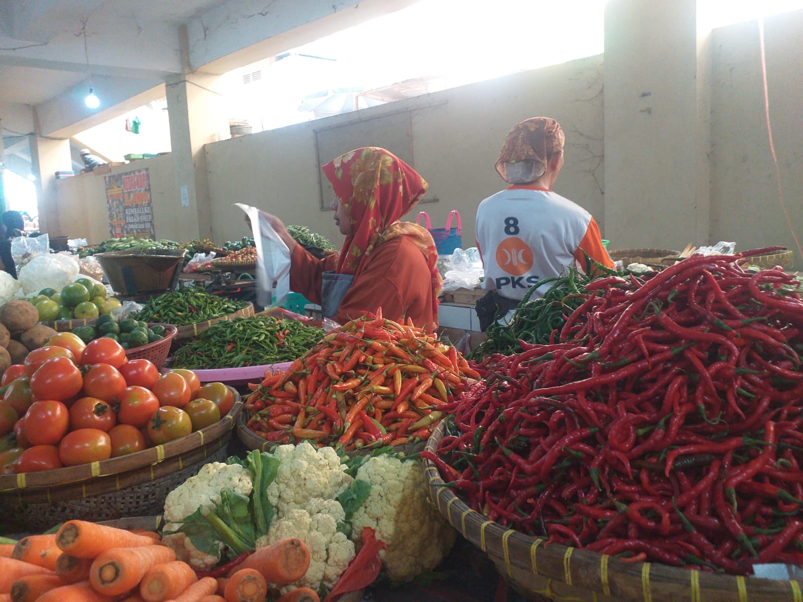 Update Terbaru Harga Bahan Pokok di Pasar Bandar Lampung