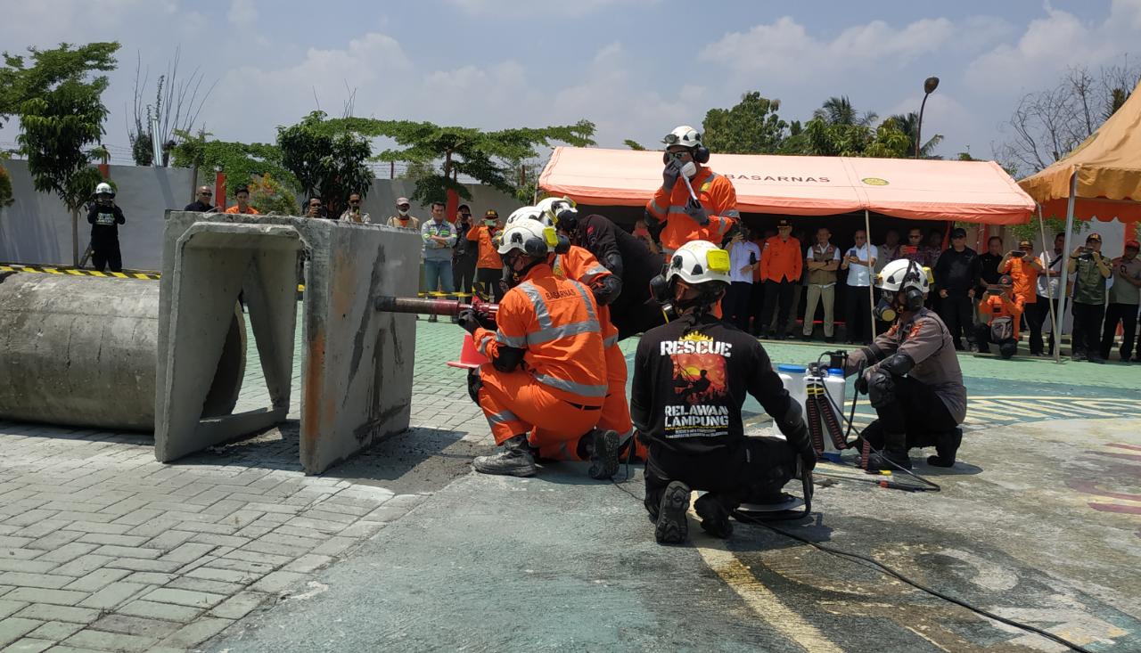 Basarnas Lampung Lakukan Operasi Penyelamatan 34 Kali Selama Tahun 2023, 538 Selamat, 31 Orang Meninggal