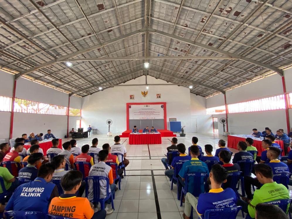 83 Napi Lapas Narkotika Bandar Lampung Jalani Sidang TPP, Ternyata Ini Manfaatnya