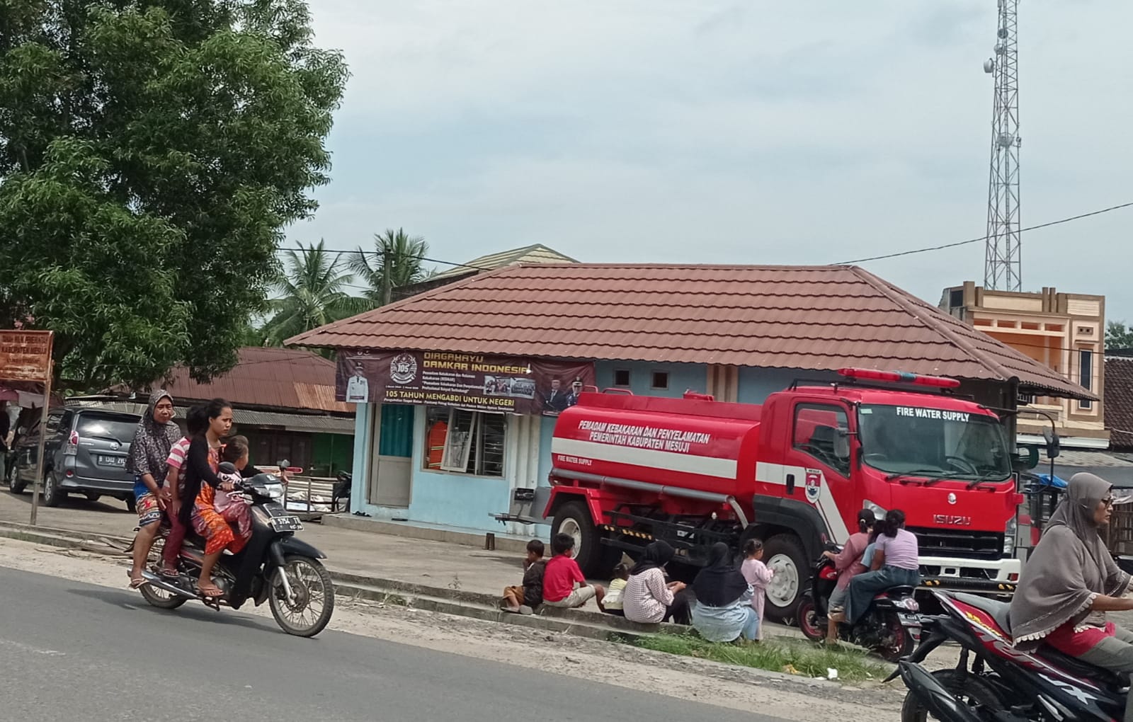 Mantap, Kini Damkar Mesuji Punya 2 Pos, Cek Disini Lokasinya