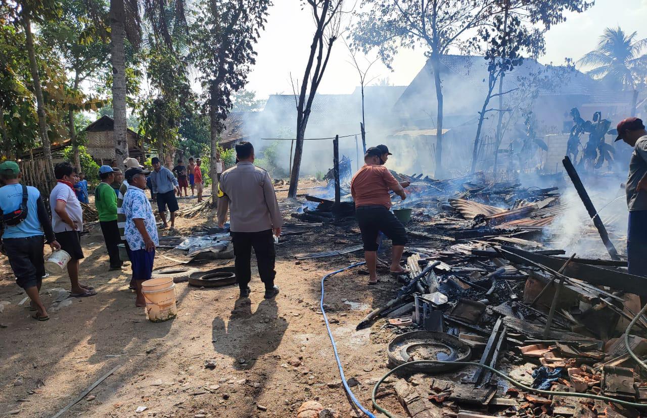 Sedih, Dapur dan Kandang Bebek Warga Lampung Tengah Habis Terbakar, Ternyata Ini Penyebabnya