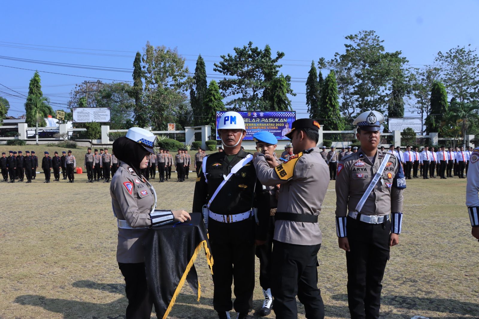 Polres Lampung Utara Gelar Operasi Zebra Krakatau 2023, Ini Tujuannya