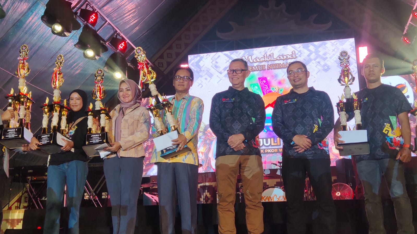 Selamat! Tulang Bawang Juara 1 Kategori Kabupaten K-Fest Lampung