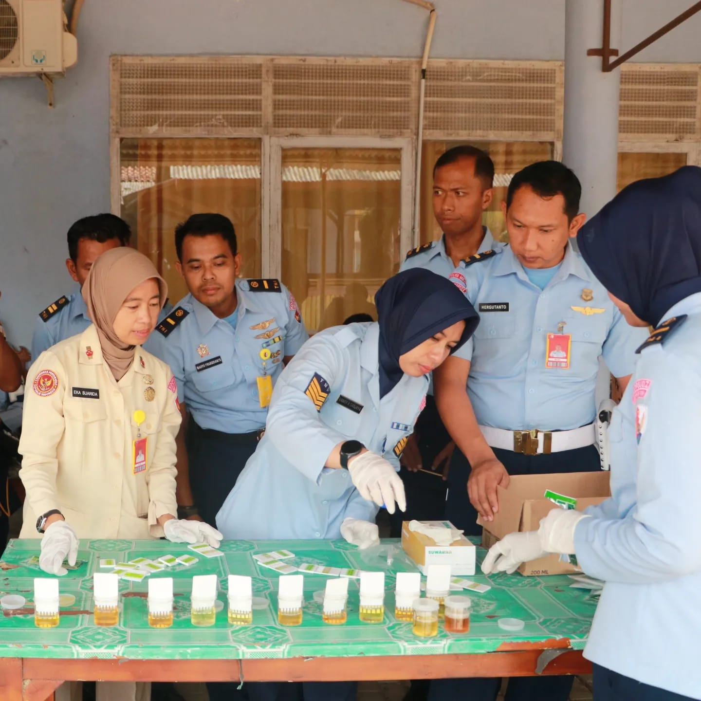 Danlanud BNY Nyatakan Perang Terhadap Narkoba, Minta Satuan Polisi Militer Tingkatkan Pengawasan