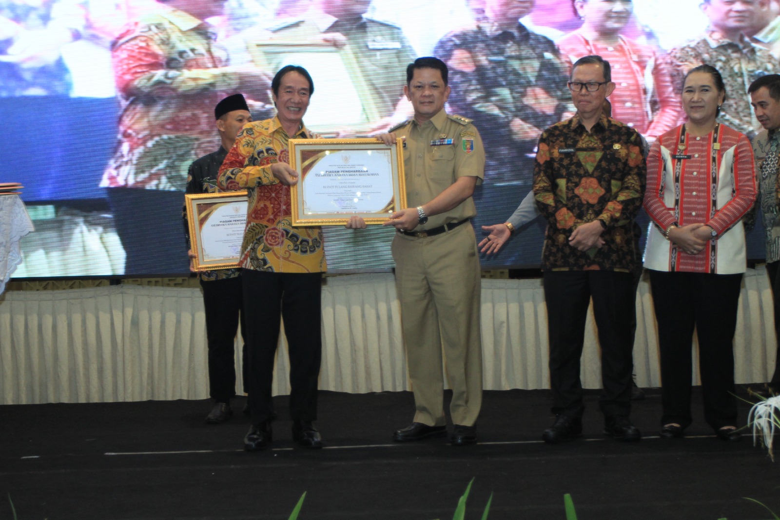 Selamat, Pj Bupati Tulang Bawang Barat M. Firsada Dapat Penghargaan dari Kemenkumham RI, Ini Torehannya