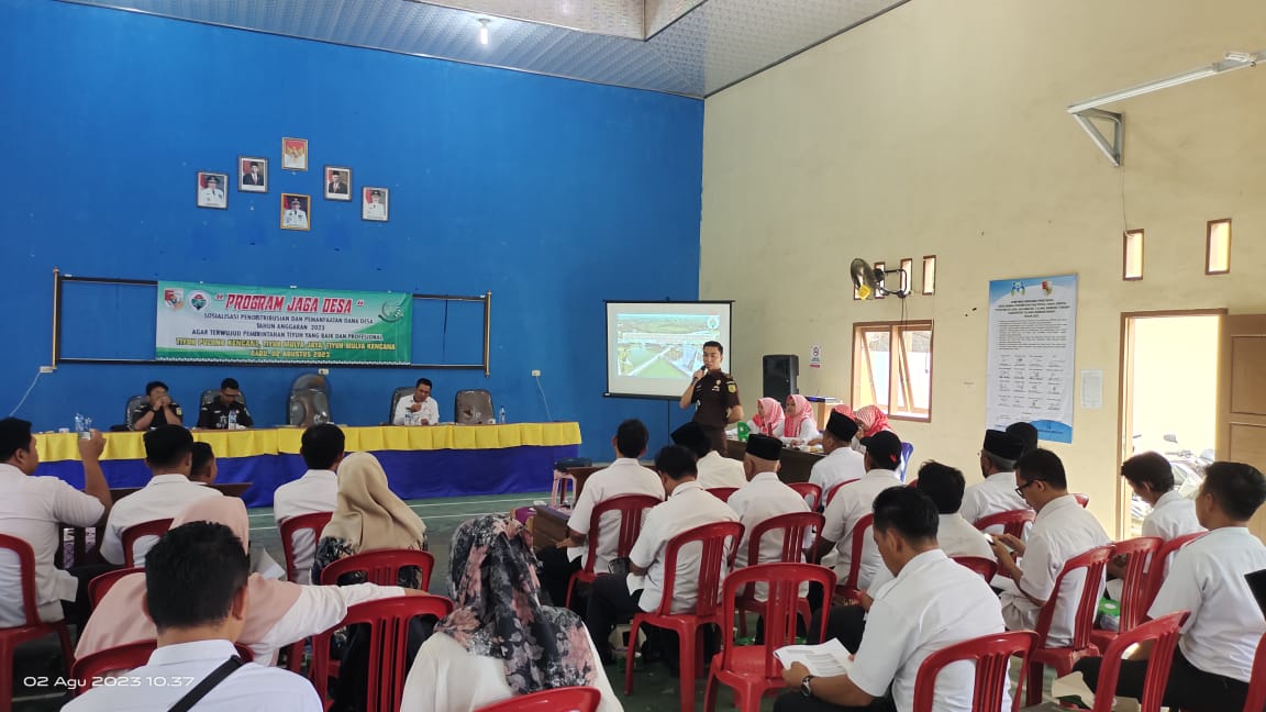 Program Jaga Desa Kejari Tulang Bawang Barat Edukasi Pemanfaatan Dana Desa