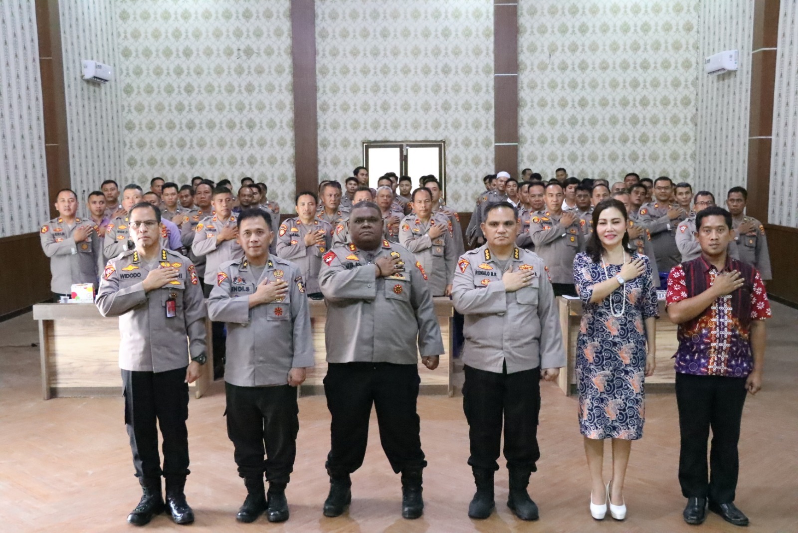 Mabes Polri Supervisi di Polres Tulang Bawang, Begini Kata Brigjen Endi 