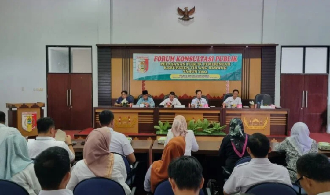 Pemkab Tulang Bawang Gelar Forum Konsultasi Publik, Ini Tujuannya