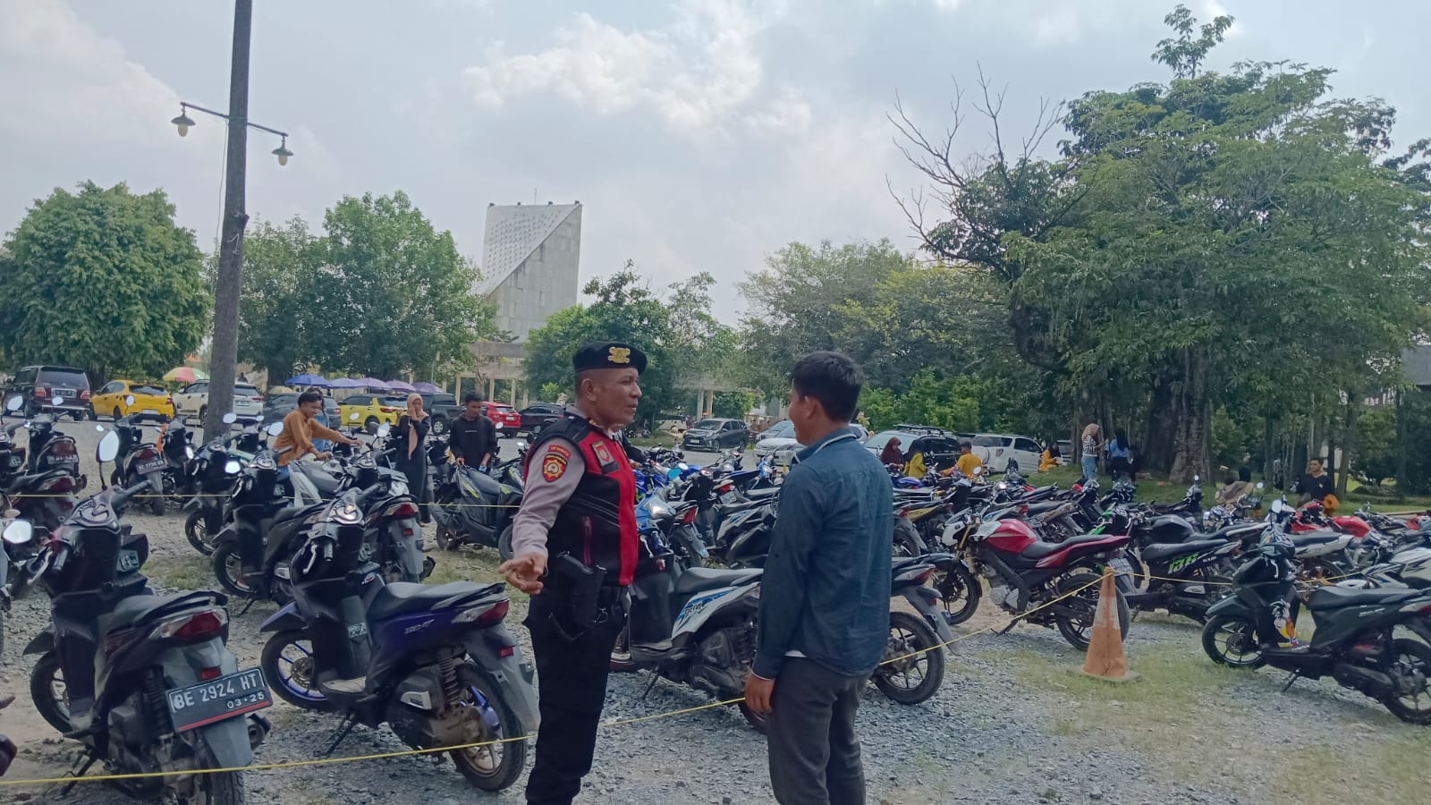 Polres Tulang Bawang Barat Patroli dan Jaga Keamanan Objek Wisata