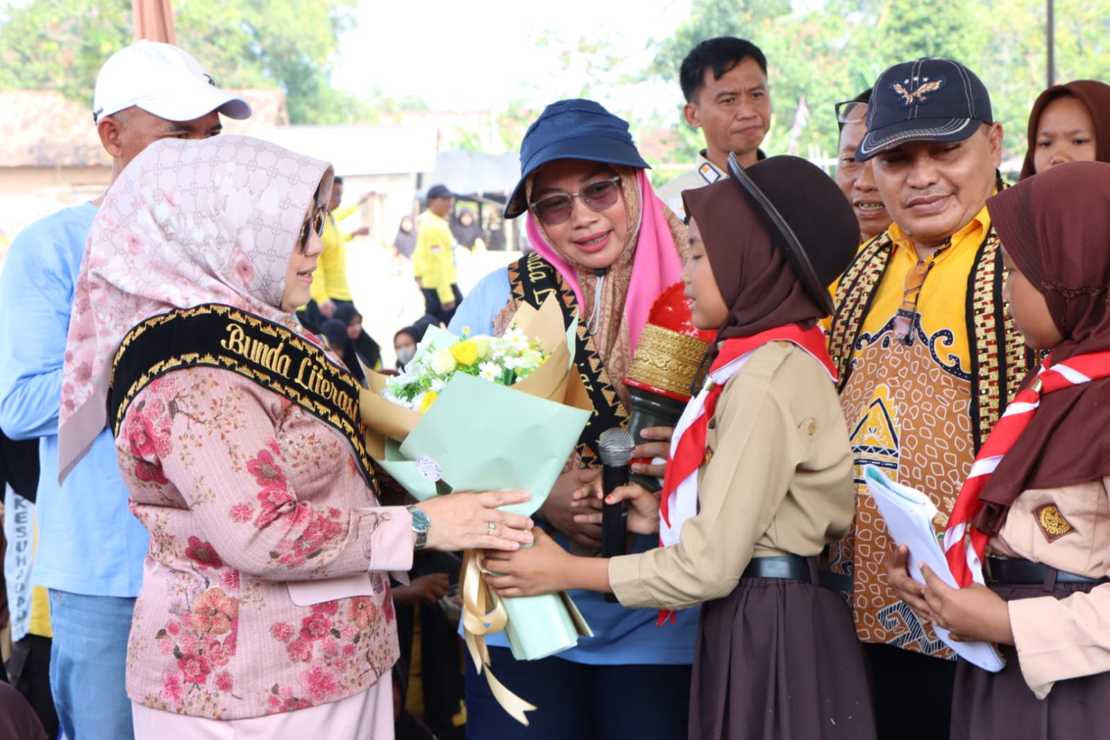 Bunda Literasi Lampung Tengah Ajak Warga Tingkatkan Gerakan Membaca, Begini Pesannya