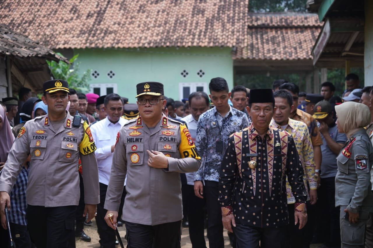 Kapolda Lampung Kunjungi Kampung Tangguh Bebas Narkoba di Lampung Utara, Begini Katanya