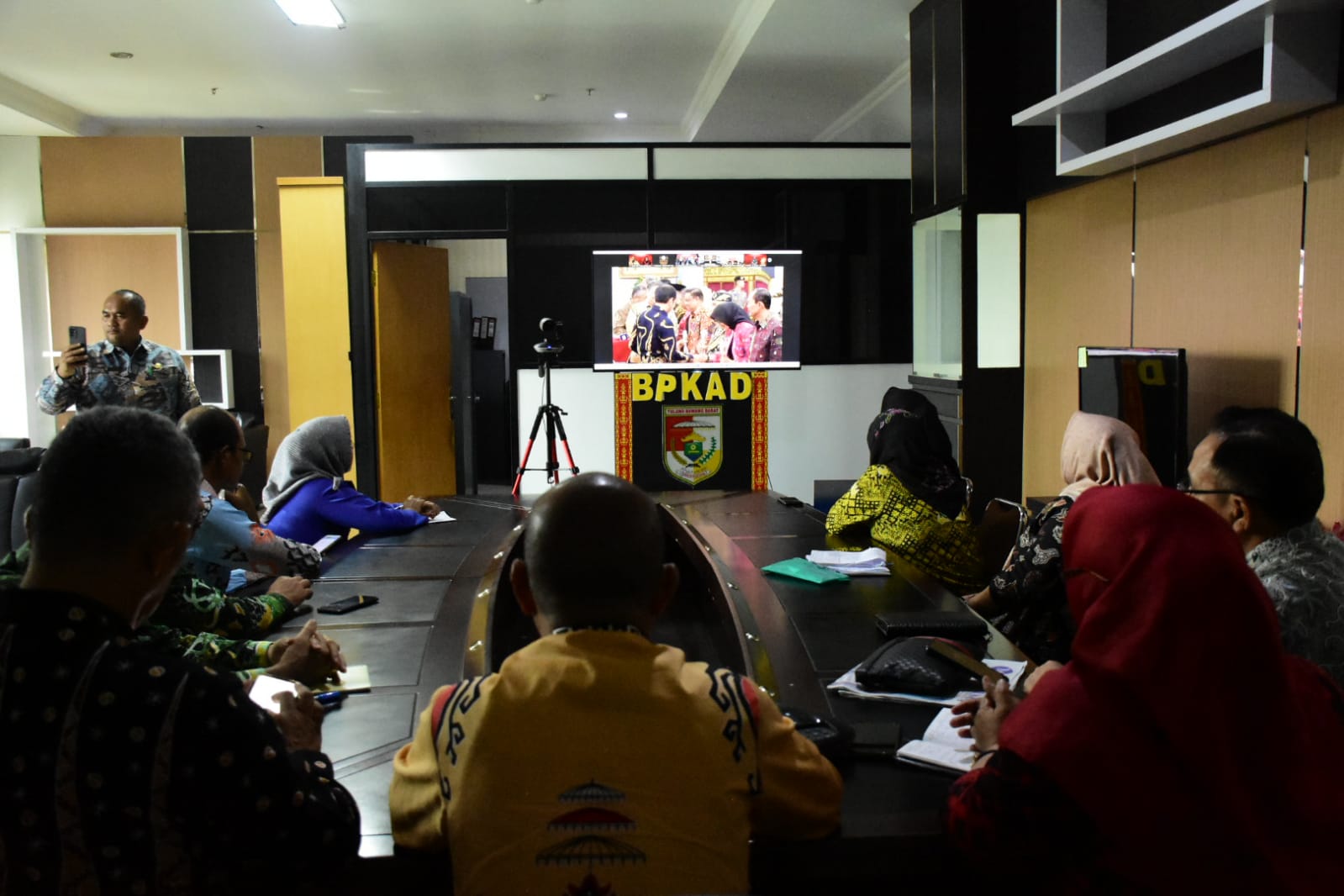 Tim Pengendalian Inflasi Daerah Tulang Bawang Barat Ikuti Rakornas Daring dengan Presiden Jokowi, Ini Hasilnya