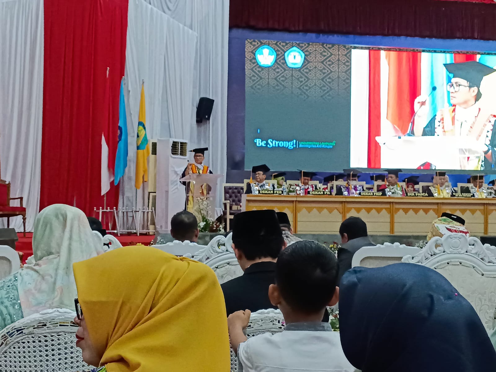 Prof Rudy Resmi Jadi Guru Besar ke 111 Unila, 6 Orang Guru Besar Lainnya Segera Menyusul