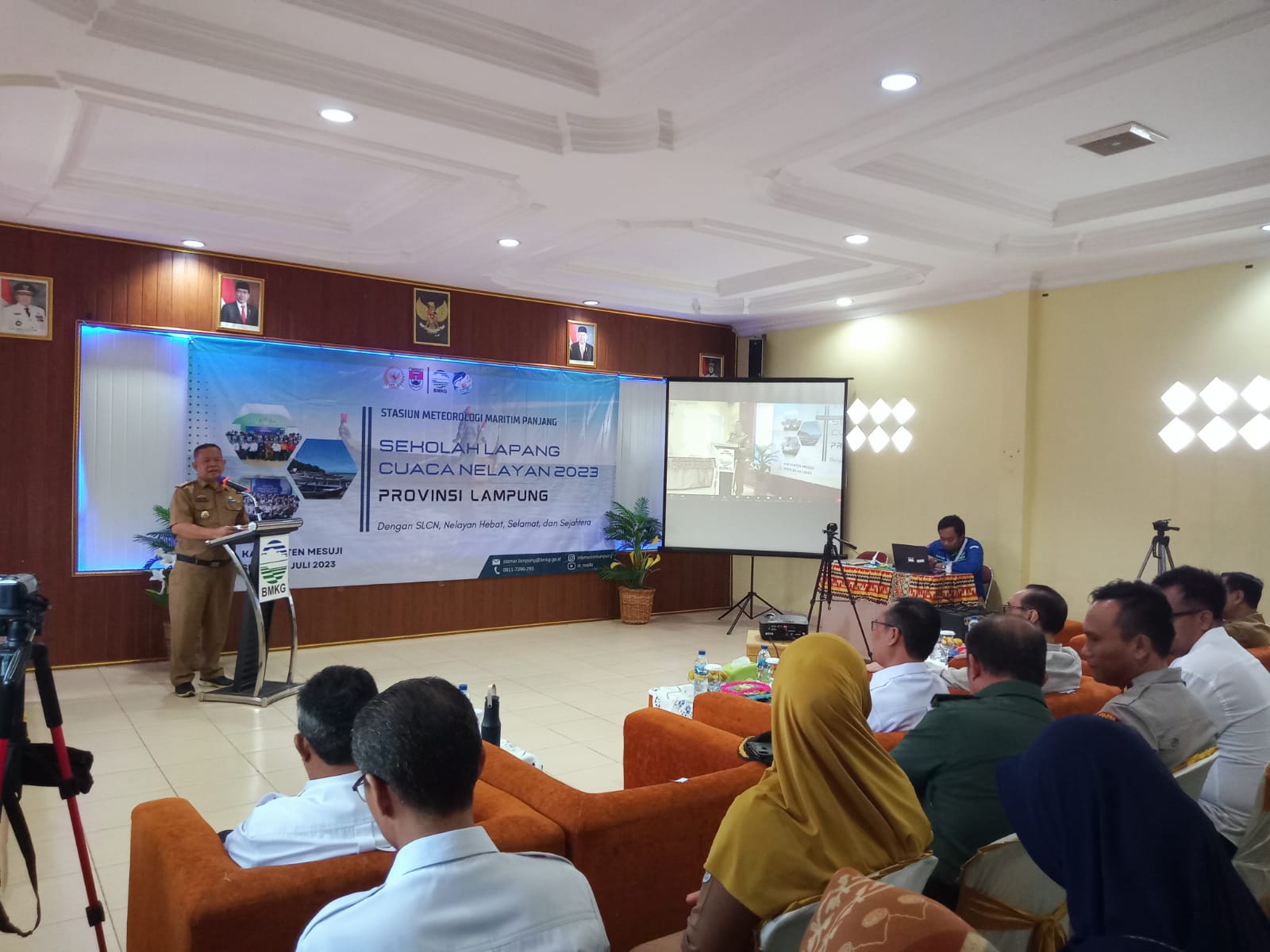 Ubah Kebiasaan Nelayan Tangkap Ikan, Stasiun Meterologi Maritim Lampung Gelar SLCN di Mesuji