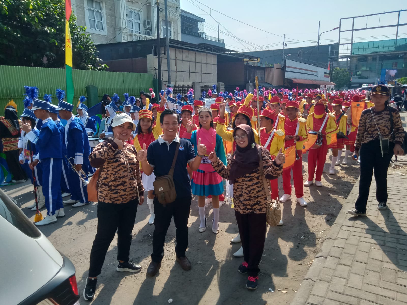 Lomba Drumband PDBI, SMP Xaverius Terbanggi Besar Lampung Tengah Sabet 3 Juara