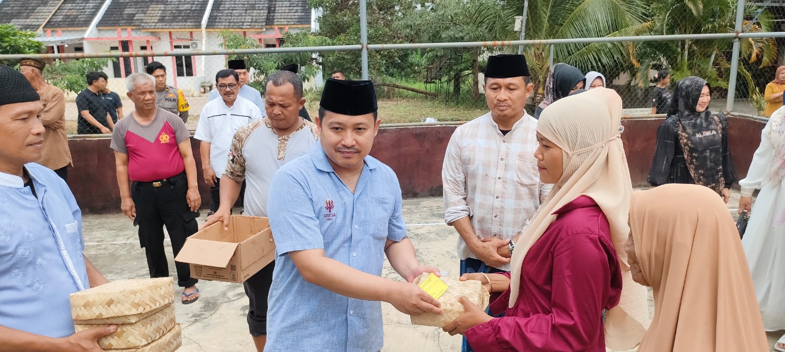 Siapkan 500 Kupon untuk Masyarakat Sekitar, Polres Mesuji Kurban 8 Sapi dan Kambing