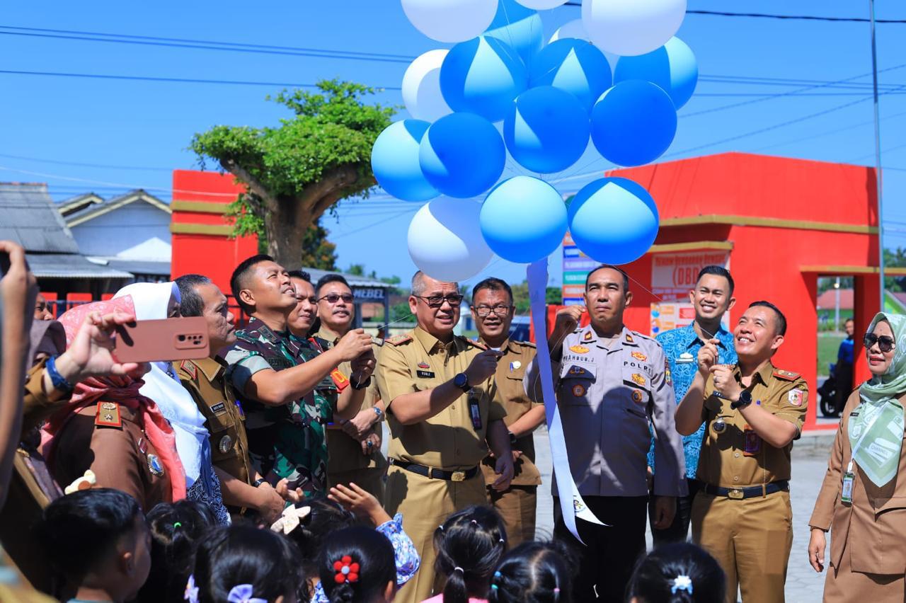 Tulang Bawang Mulai Pencanangan Pekan Imunisasi Polio, Begini Pesan Sekretaris Daerah