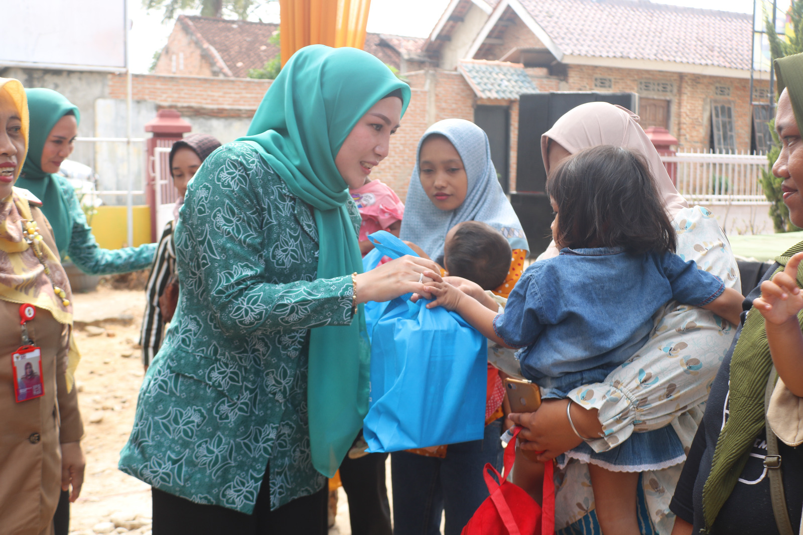 Dukung Upaya Cegah Stunting di Blambangan Pagar, Ini yang Dilakukan Wakil Ketua TP-PKK Lampung Utara