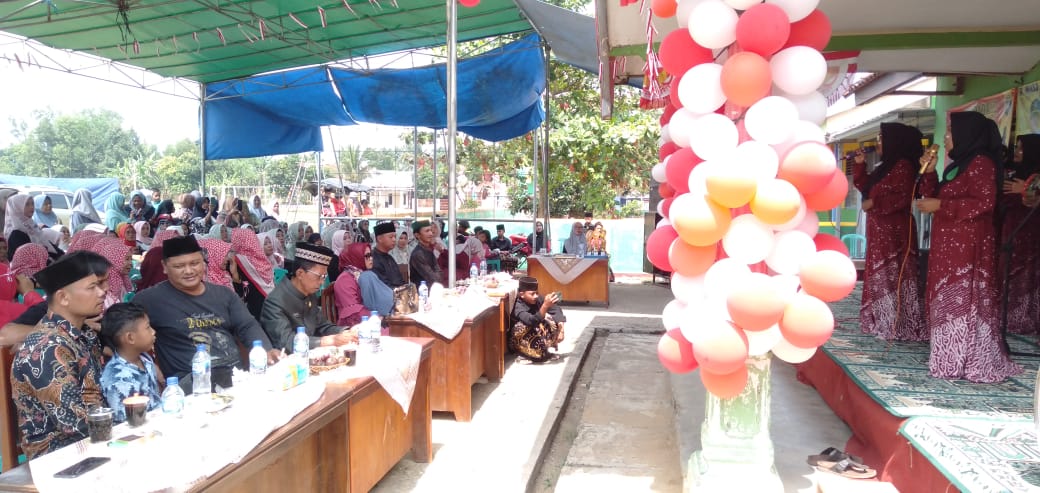 Patut Dicontoh, Kampung Notoharjo Lampung Tengah Peringati Hari Kemerdekaan dengan Festival Bersholawat