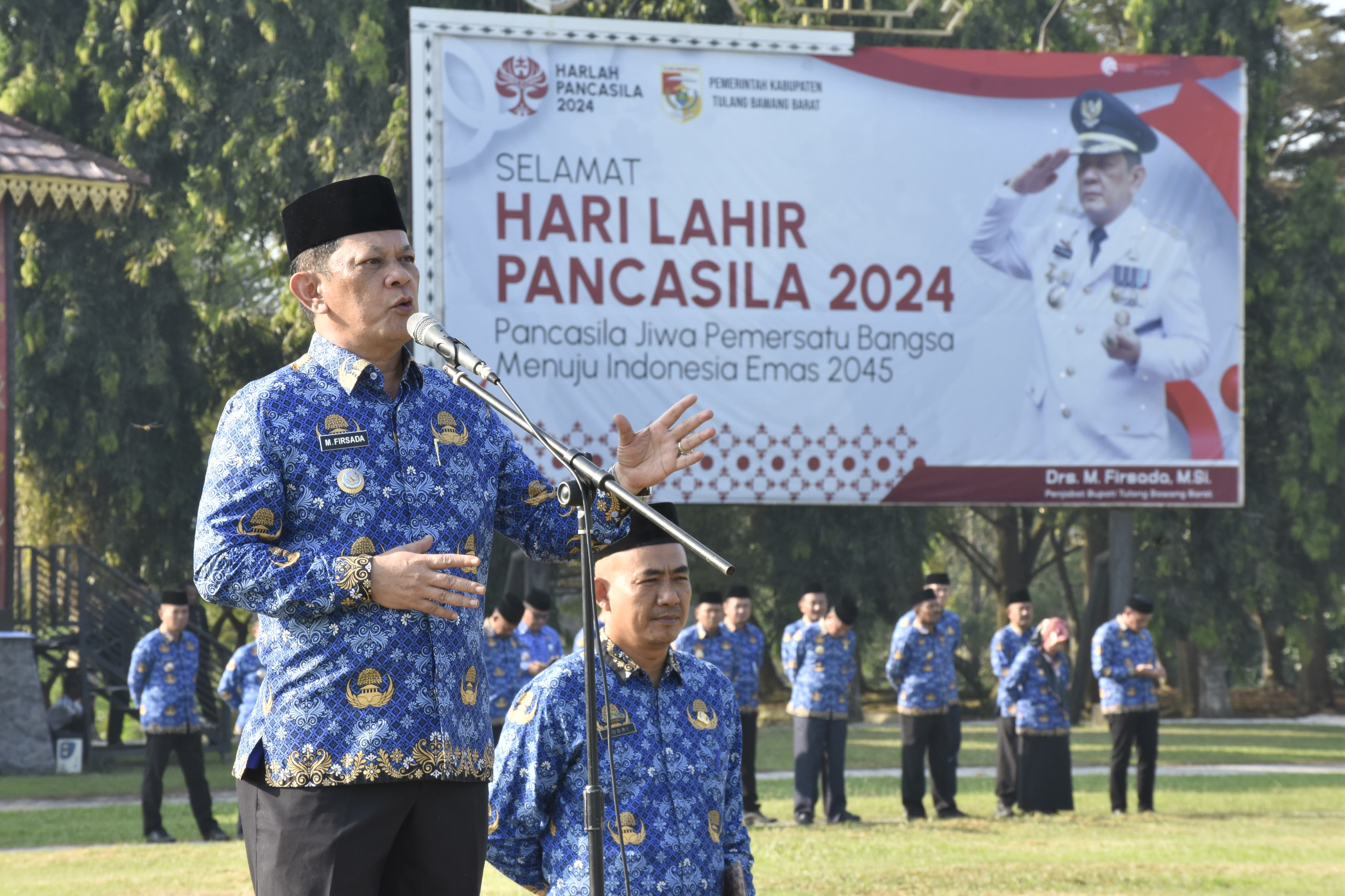 Pj. Bupati Tulang Bawang Barat M. Firsada Sampaikan Prestasi Ciamik Pemda Sepekan Terakhir, Begini Katanya