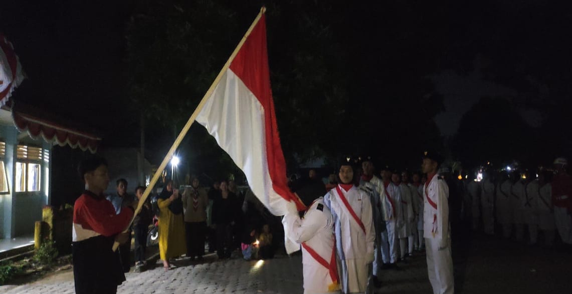 78 Anggota Paskibraka Bandar Mataram Lampung Tengah Dikukuhkan