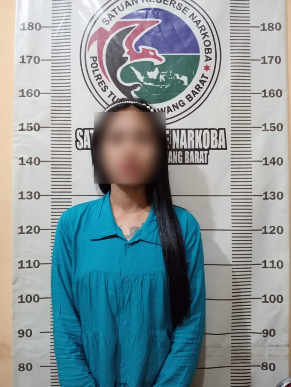 Simpan Sabu, Wanita Cantik di Tulang Bawang Barat Lampung Ditangkap Polisi