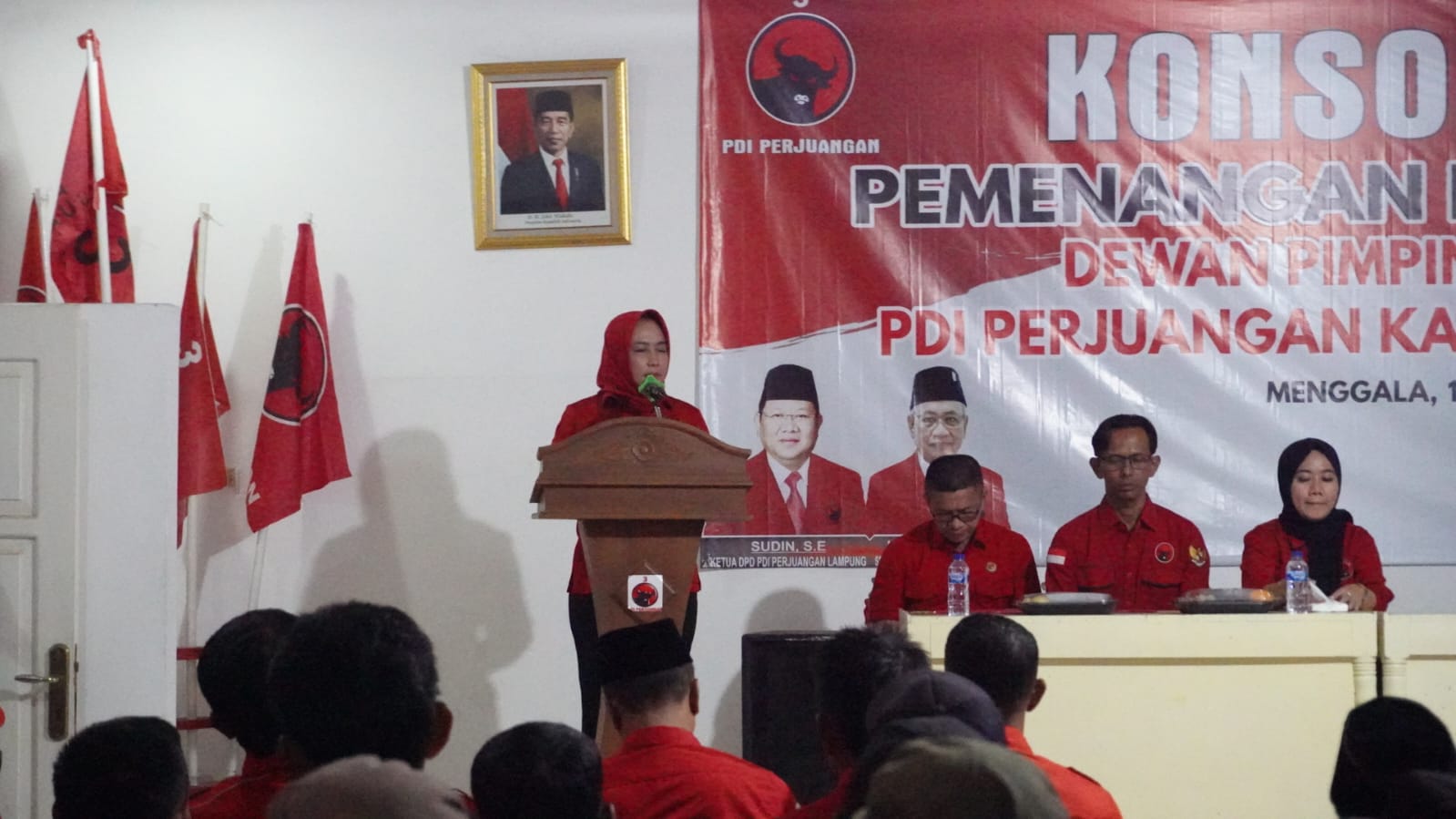 Konsolidasi Pemenangan Pilkada Tulang Bawang, Bakal Calon Bupati Winarti Kumpulkan Kader Terbaik PDIP