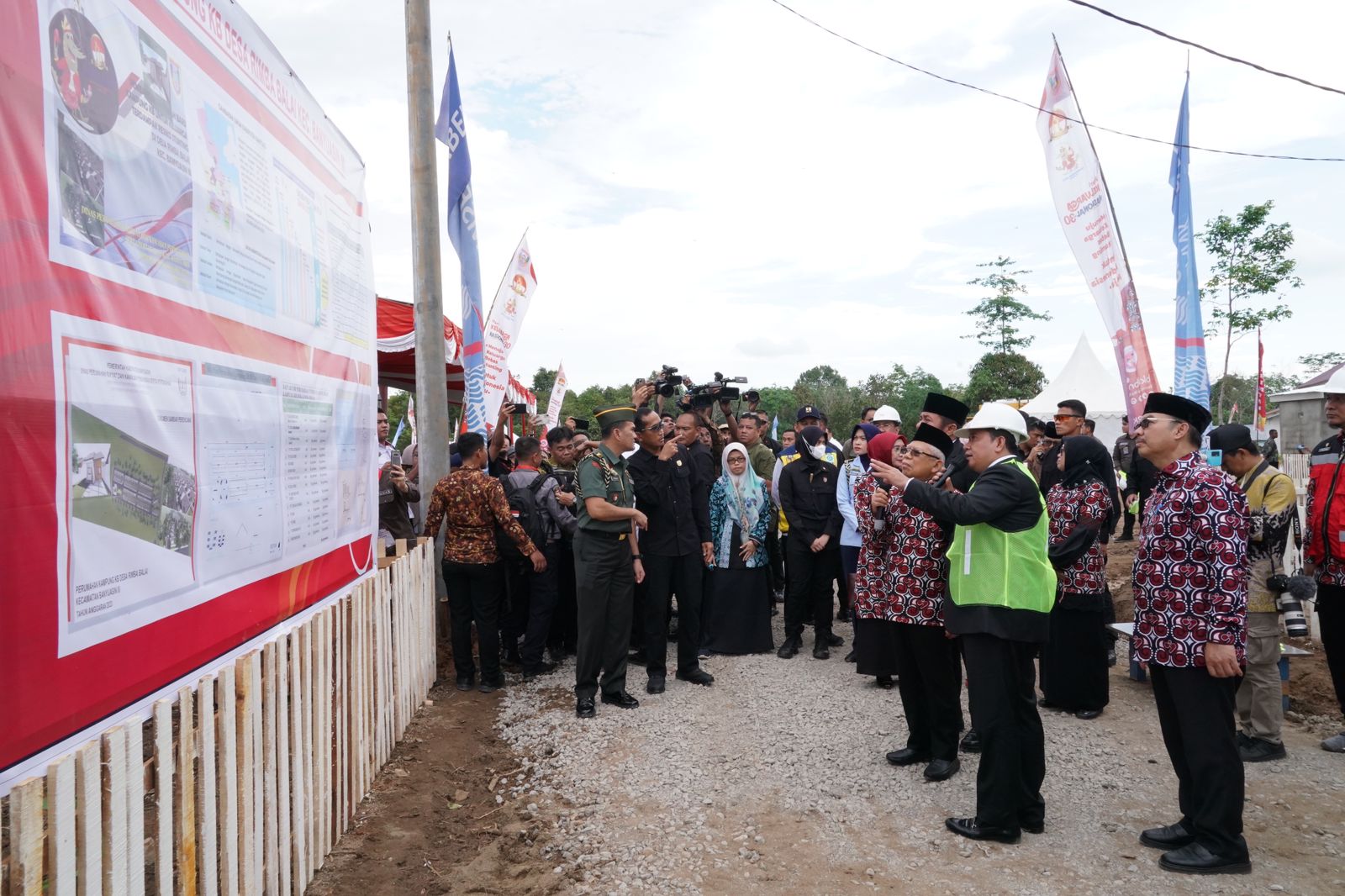 Wapres Ma'ruf Amin Kunjungi Pembangunan Perumahan bagi Keluarga Berisiko Stunting