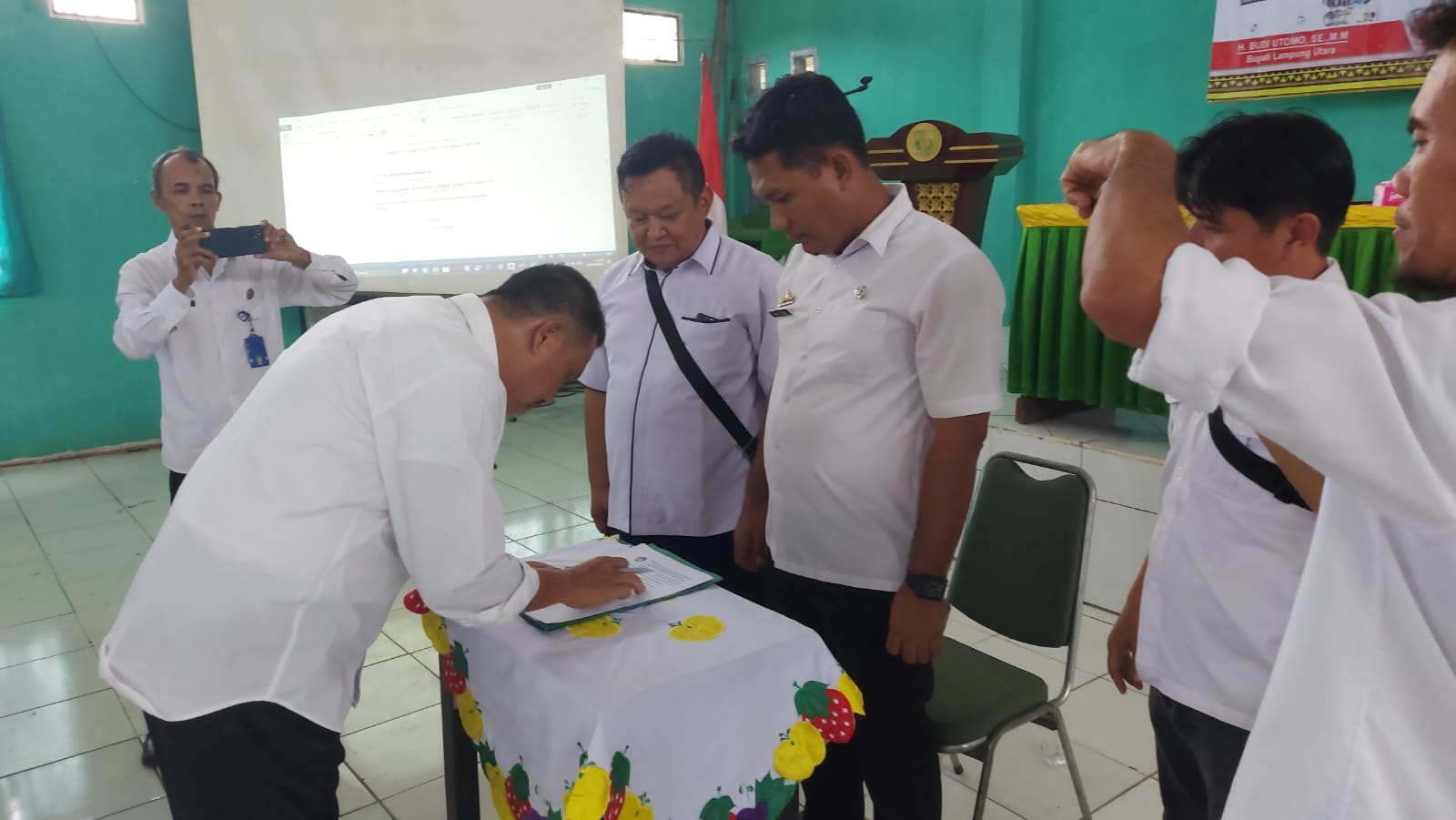 Asisten III Bupati Pimpin Perhiptani Lampung Utara