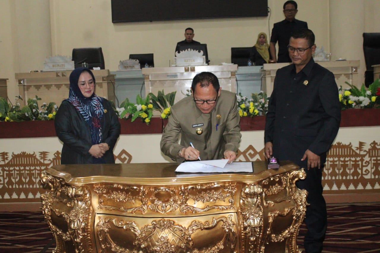 Rapat Paripurna DPRD Tulang Bawang, Pj Bupati Sampaikan Ini