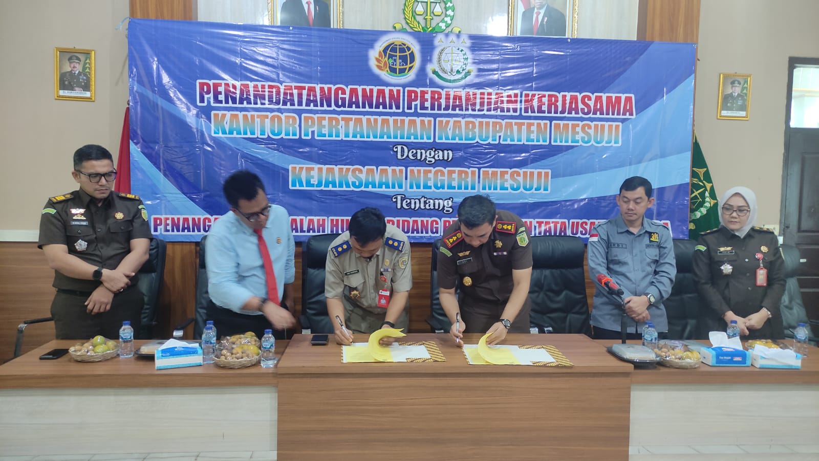 BPN - Kejari Mesuji Jalin Kerjasama, Ini Tujuan Utamanya