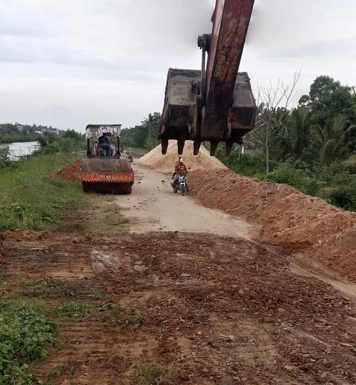 Maksimalkan Alat Berat, Mesuji Genjot Perbaikan Jalan