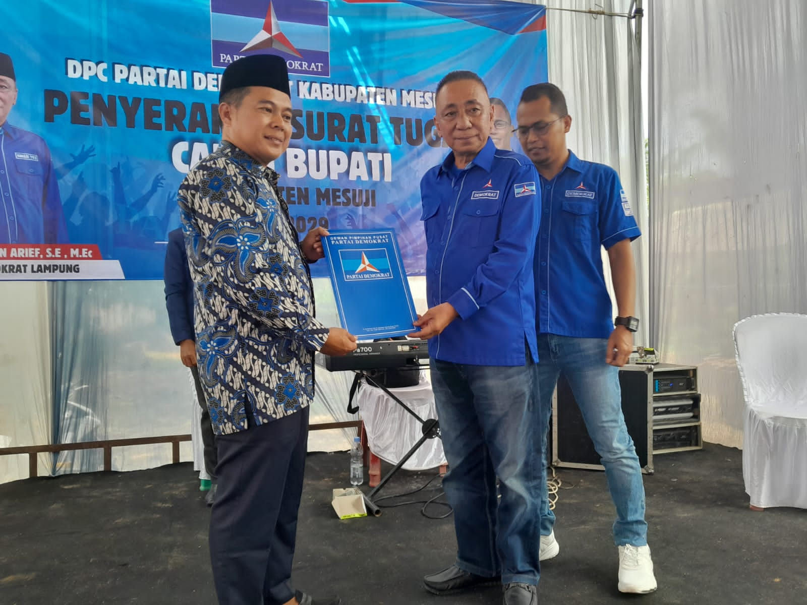 Pilkada Mesuji, Demokrat Usung Edi Azhari Sebagai Calon Bupati