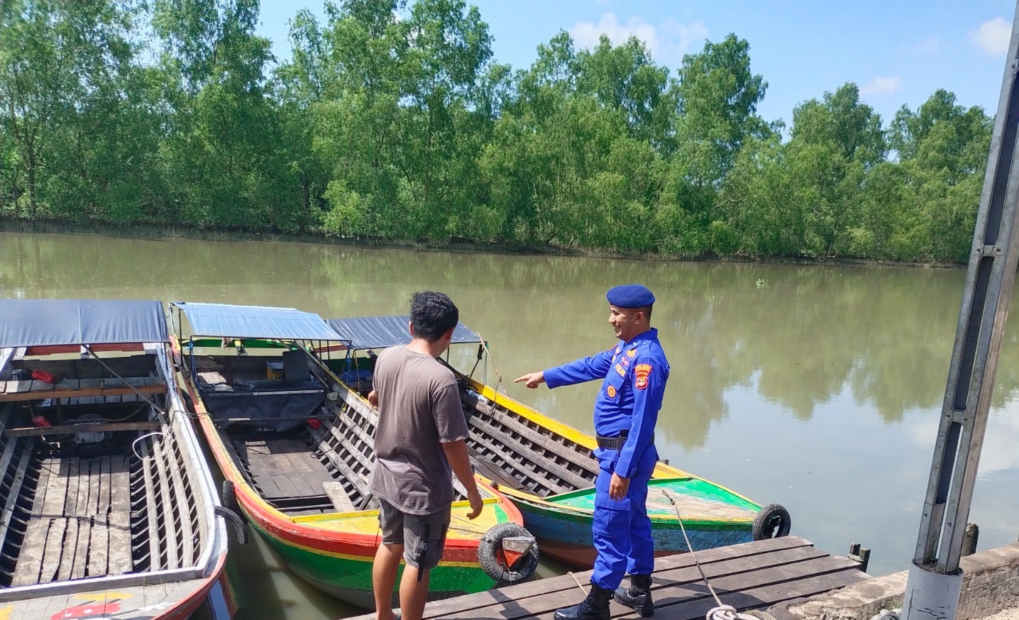 Darat dan Laut Jadi Sasaran Patroli, Polres Tulang Bawang Ungkap Kejahatan Bisa Terjadi Dimana Saja