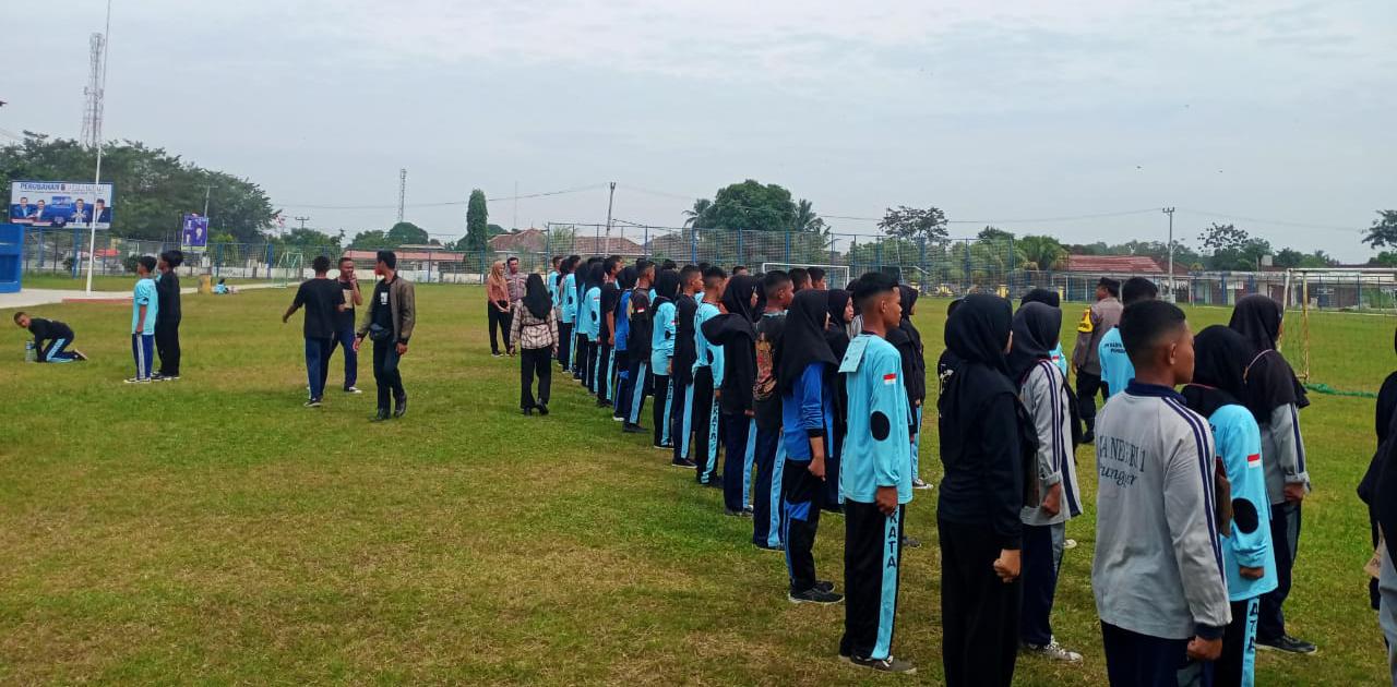 Semangat! Adik-Adik Calon Paskibraka HUT RI ke-78 di Punggur Lampung Tengah Intensif Latihan