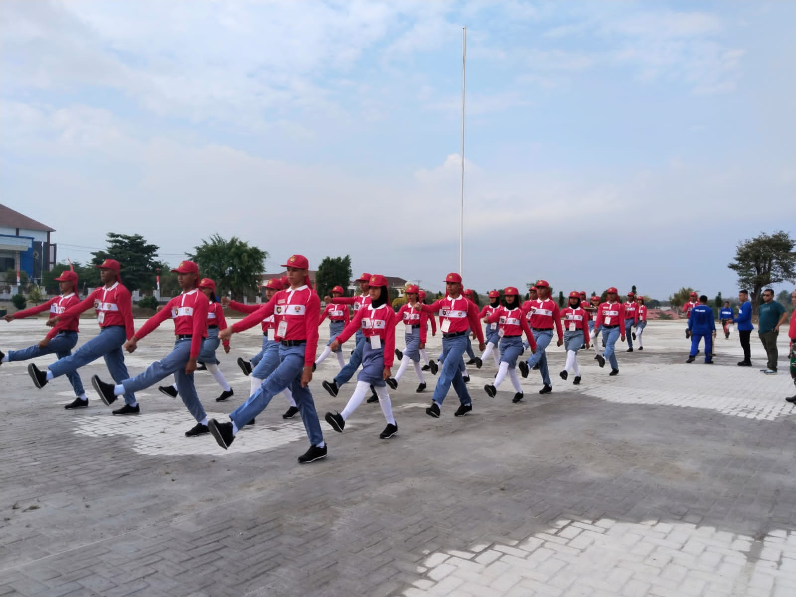 Bangga, Satu Calon Paskibraka Mesuji Terpilih di Tingkat Provinsi Lampung