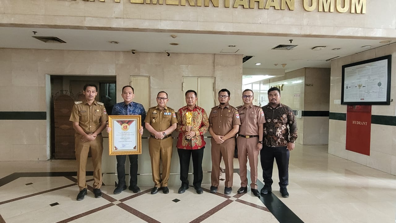 Mesuji Terima IGA Award 2023, Jadi Kabupaten Paling Inovatif di Lampung