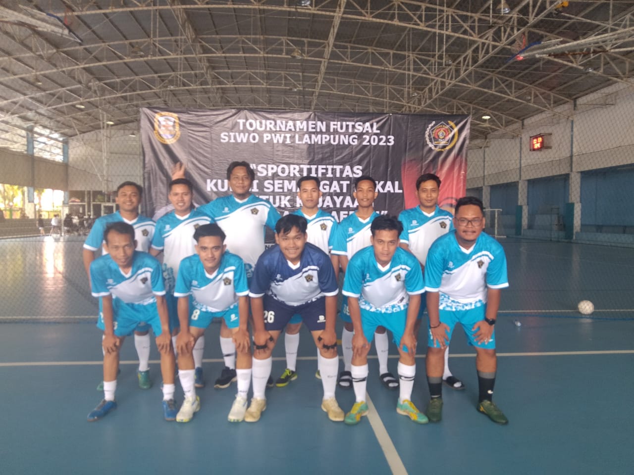 Tampil Solid, Futsal SIWO PWI Tulang Bawang Raih Juara 3 Turnamen Tingkat Provinsi