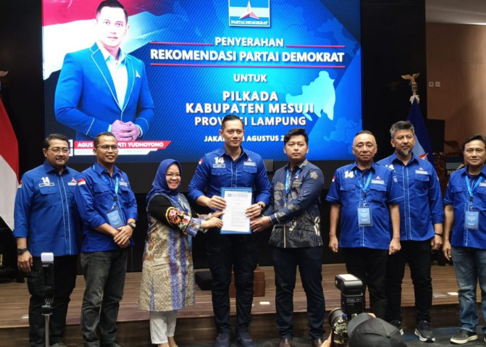 Dapat Rekomendasi Demokrat, Bakal Calon Bupati Mesuji Elfianah Makin Percaya Diri