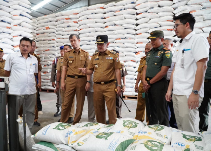 Pemkab Tulang Bawang Barat Bagikan Beras untuk 20.410 KPM, Masing-Masing Dapat 10 Kg