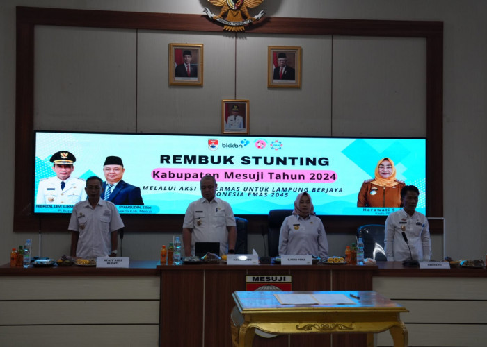 Percepat Penurunan, Pemkab Mesuji Gelar Rembuk Stunting, Ini yang Dibahas