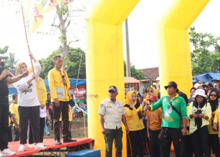 Banjir Hadiah, Jalan Sehat Pemberdayaan Olahraga Rekreasi Lampung Tengah Meriah