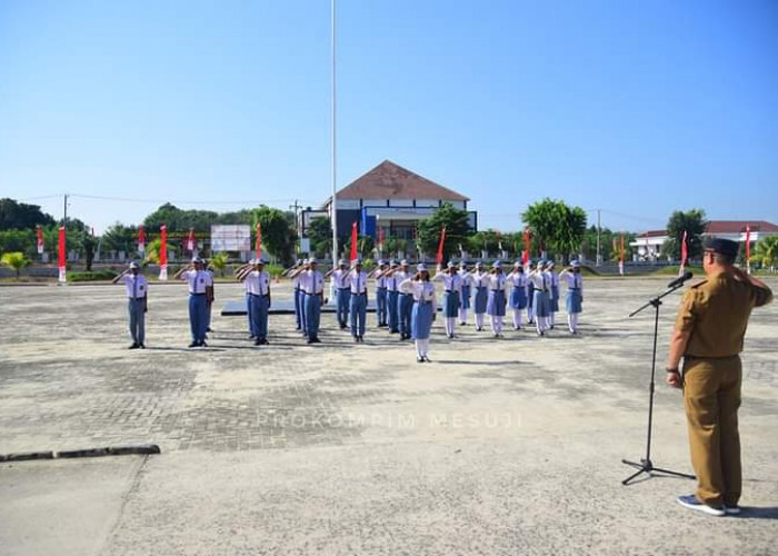 Paskibraka Mesuji Mulai Pemusatan Latihan, Ini yang Akan Dilakukan