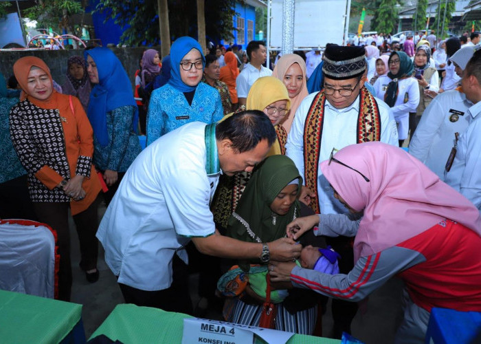 Pj. Gubernur Lampung Samsudin Ajak Seluruh Elemen Bersinergi Turunkan Stunting