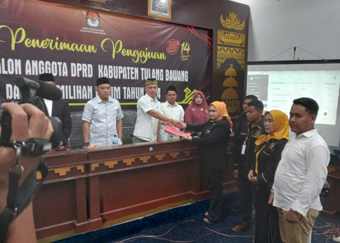 Target 12 Kursi Legislatif, Partai Ummat Tulang Bawang Daftarkan Calegnya