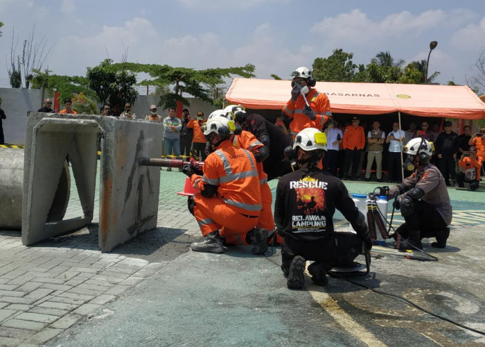 Basarnas Lampung Lakukan Operasi Penyelamatan 34 Kali Selama Tahun 2023, 538 Selamat, 31 Orang Meninggal