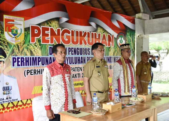 Hadiri Pengukuhan Perhiptani, Begini Pesan Penting Pj Bupati Tulang Bawang Barat 